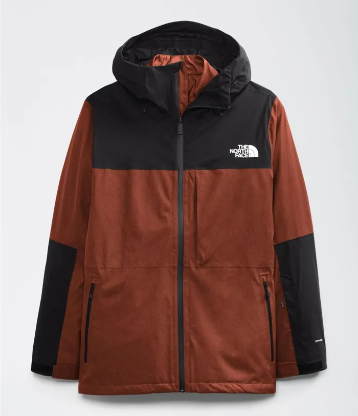 Mens ThermoBall Eco Snow Triclimate Brandy Brown Heatherbrandy Brown The North Face Insulated and Down Jackets