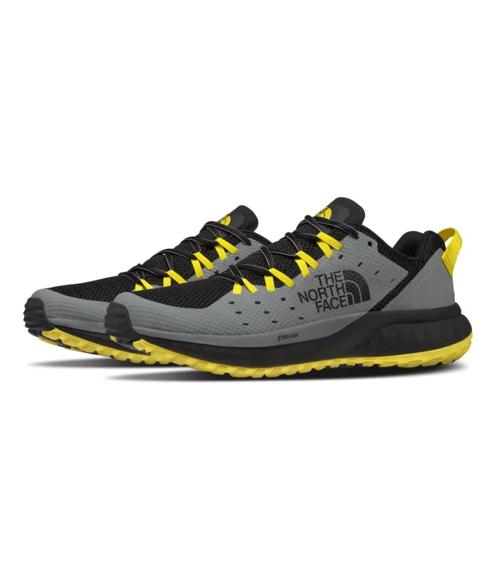 Mens Ultra Endurance XF Griffin Greytnf Black The North Face Trail Running