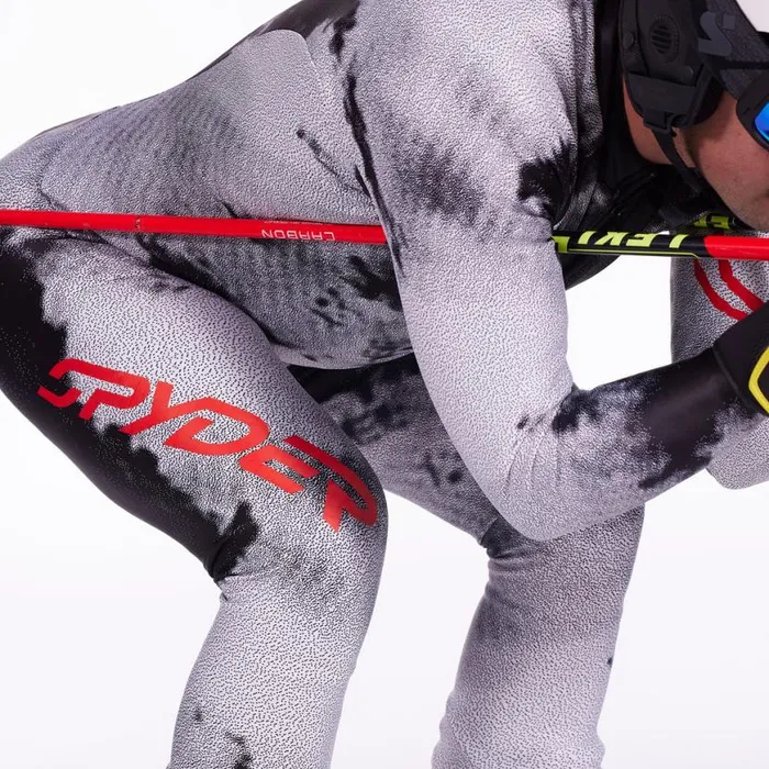 Mens World Cup Dh White Spyder Racesuits