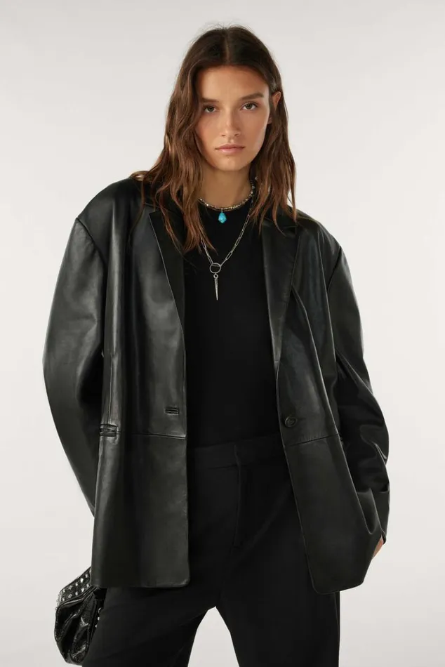 MeyaStraight Cut Jacket Clothing Baandsh Jackets and Coats