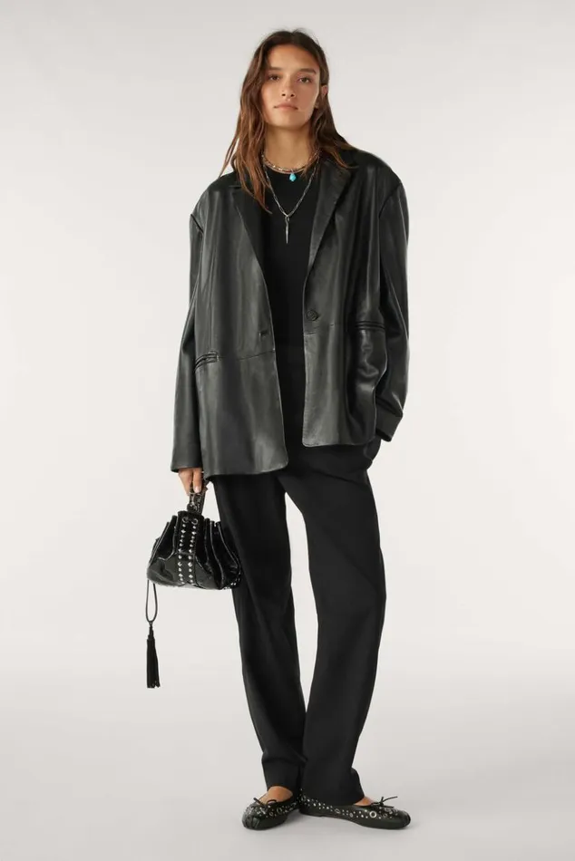 MeyaStraight Cut Jacket Clothing Baandsh Jackets and Coats
