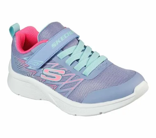 Microspec 8211 Bold Delight Lavender Kids SKECHERS Kids UK Sizes 9525