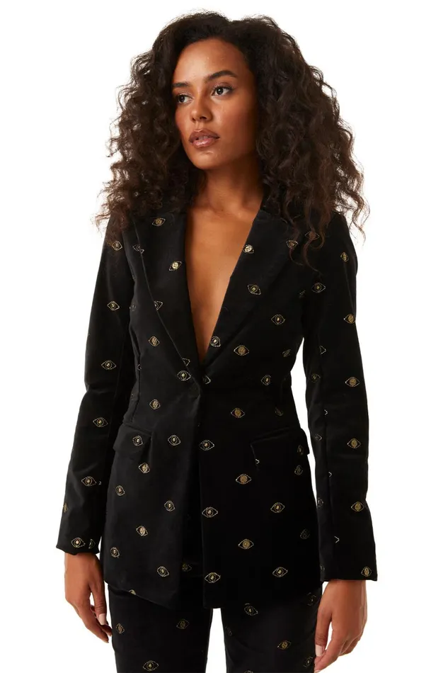 MISA Los Angeles BIANCA JACKET Black Women Tops
