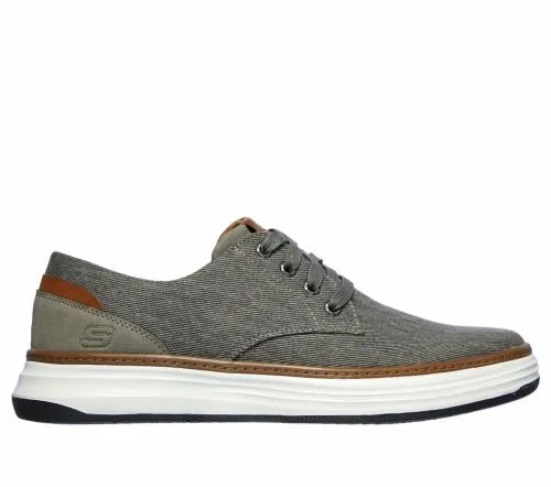 Moreno 8211 Ederson Taupe Men SKECHERS Canvas Shoes