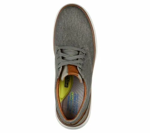 Moreno 8211 Ederson Taupe Men SKECHERS Canvas Shoes