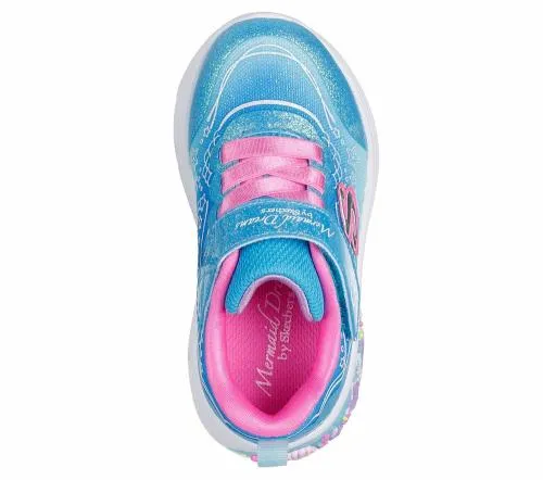 My Dreamers 8211 Lil Mermaid Blue Multi Kids SKECHERS SlipOn