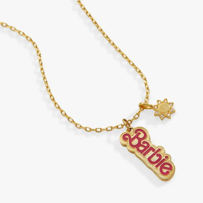 Necklaces Women Alex And Ani Barbie The Movie Barbie Duo Adjustable Necklace Gold