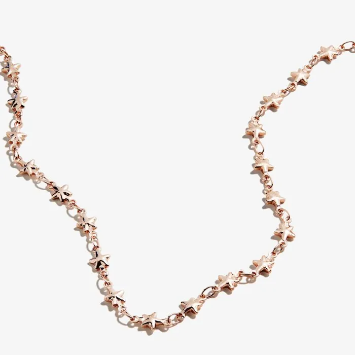 Necklaces Women Alex And Ani Delicate Star Motif Necklace Rose Gold