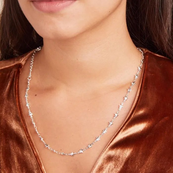 Necklaces Women Alex And Ani Delicate Star Motif Necklace Rose Gold