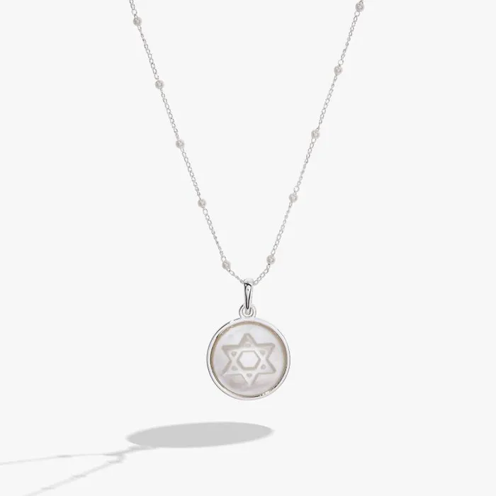 Necklaces Women Alex And Ani Divine Guides Star Of David Pendant Necklace Gold