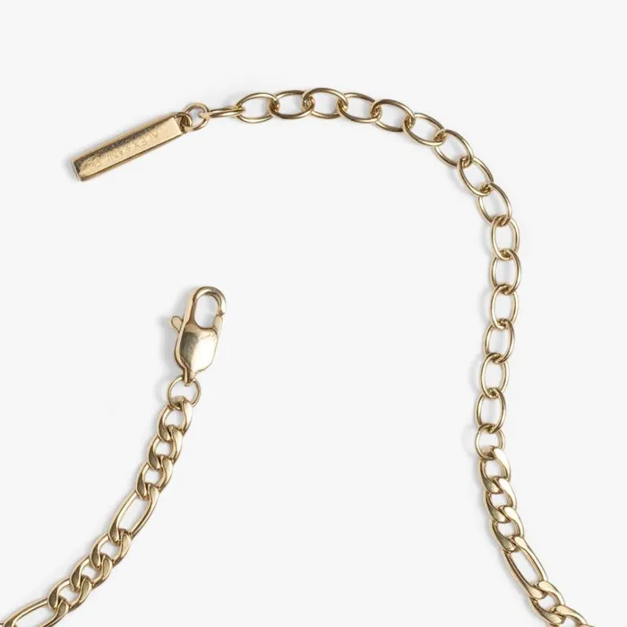 Necklaces Women Alex And Ani Figaro Charm and Layering Necklace Stainless Steel Gold