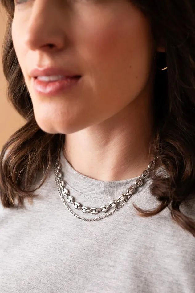 Necklaces Women Alex And Ani Figaro Charm and Layering Necklace Stainless Steel Gold