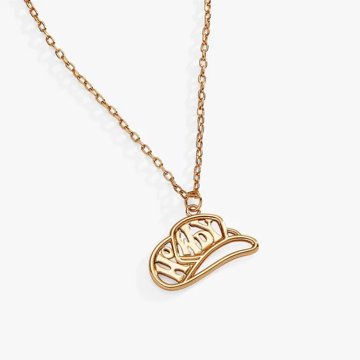 Necklaces Women Alex And Ani Howdy Necklace Gold