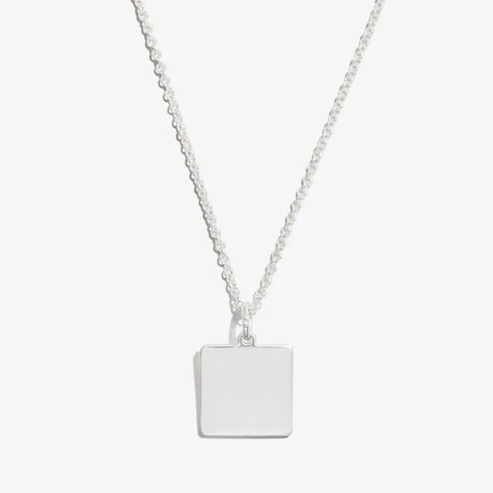 Necklaces Women Alex And Ani Square Charm Necklace 21039039 Silver