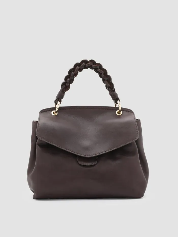 Officine Creative Bags NOLITA 201 Truffle Brown Nappa Leather Hand Bag 8211 Women Officine Creative Bags NOLITA 201 Truffle Brown Nappa Leather Hand Bag 8211 Women