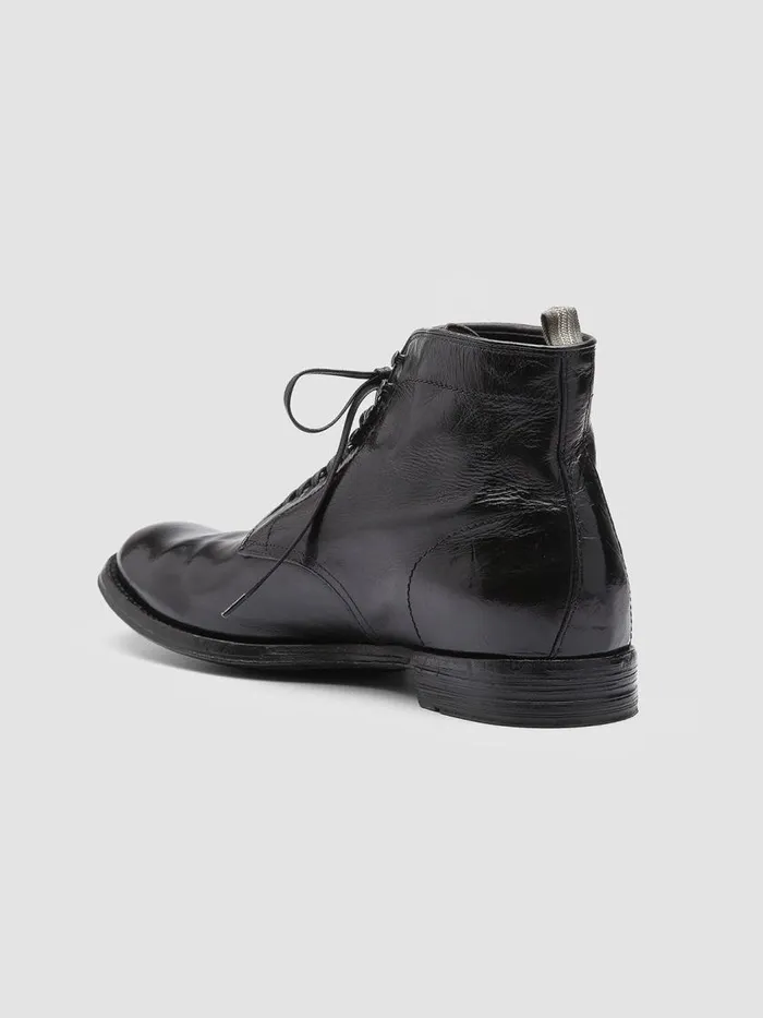 Officine Creative Boots and Ankle Boots ANATOMIA 013 Nero Black Leather Ankle Boots 8211 Men Officine Creative Boots and Ankle Boots ANATOMIA 013 Nero Black Leather Ankle Boots 8211 Men