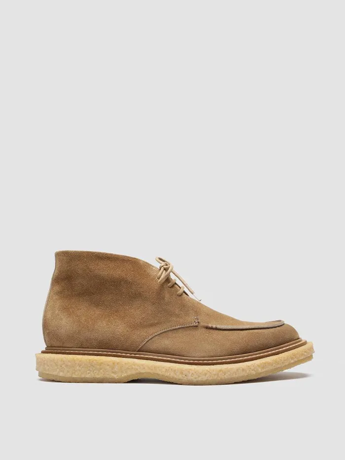 Officine Creative Boots and Ankle Boots BULLET 001 Alce Brown Suede Chukka Boots 8211 Men Officine Creative Boots and Ankle Boots BULLET 001 Alce Brown Suede Chukka Boots 8211 Men