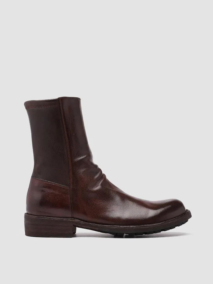 Officine Creative Boots and Booties LEGRAND 203 Otto Burgundy Leather Booties 8211 Women Officine Creative Boots and Booties LEGRAND 203 Otto Burgundy Leather Booties 8211 Women