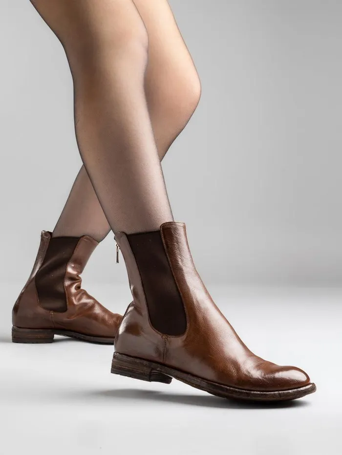 Officine Creative Boots and Booties LEXIKON 073 Nero Black Leather Chelsea Boots 8211 Women Officine Creative Boots and Booties LEXIKON 073 Nero Black Leather Chelsea Boots 8211 Women