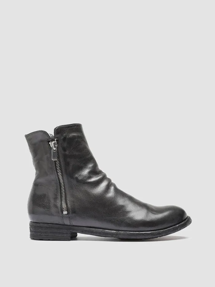 Officine Creative Boots and Booties LEXIKON 097 Magnete Grey Leather And Shearling Ankle Boots 8211 Women Officine Creative Boots and Booties LEXIKON 097 Magnete Grey Leather And Shearling Ankle Boots 8211 Women