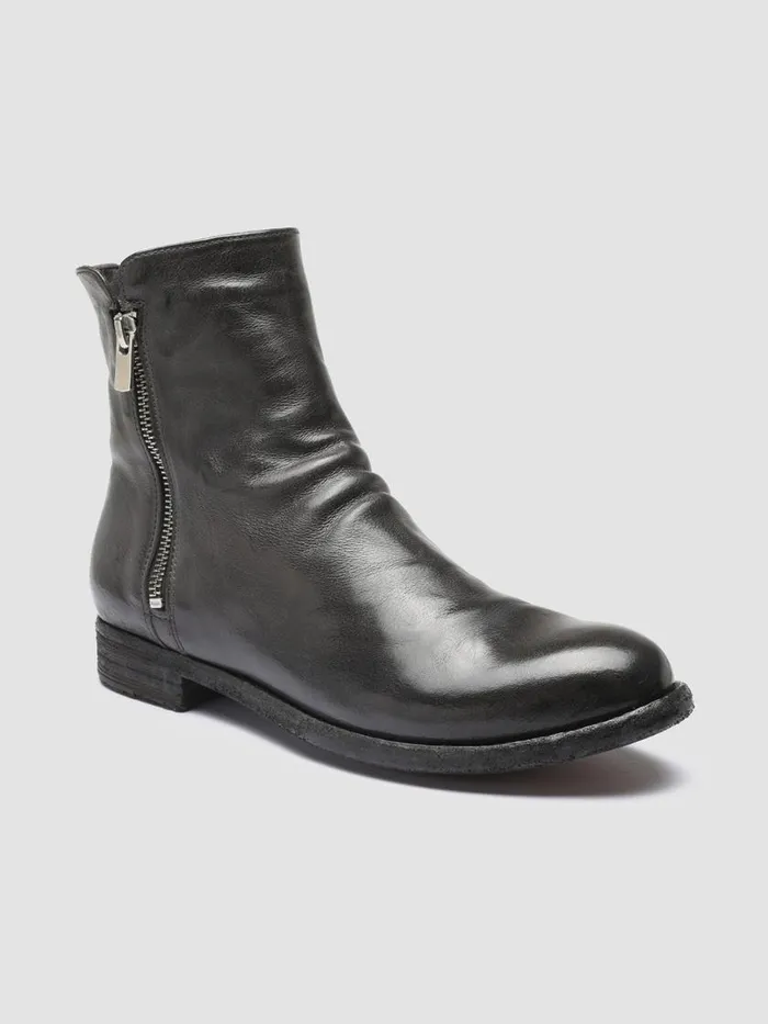 Officine Creative Boots and Booties LEXIKON 097 Magnete Grey Leather And Shearling Ankle Boots 8211 Women Officine Creative Boots and Booties LEXIKON 097 Magnete Grey Leather And Shearling Ankle Boots 8211 Women