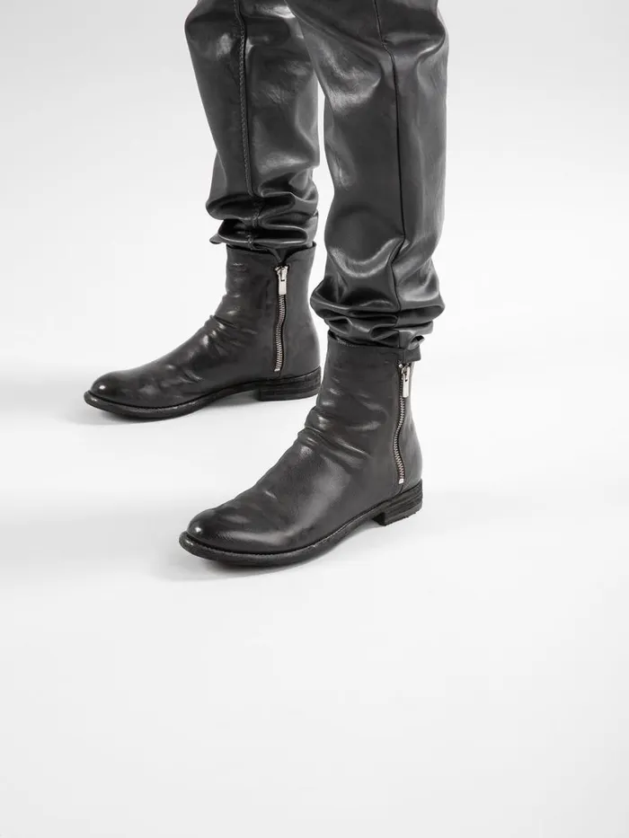 Officine Creative Boots and Booties LEXIKON 097 Magnete Grey Leather And Shearling Ankle Boots 8211 Women Officine Creative Boots and Booties LEXIKON 097 Magnete Grey Leather And Shearling Ankle Boots 8211 Women