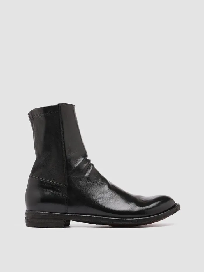 Officine Creative Boots and Booties LEXIKON 135 Nero Black Leather Booties 8211 Women Officine Creative Boots and Booties LEXIKON 135 Nero Black Leather Booties 8211 Women