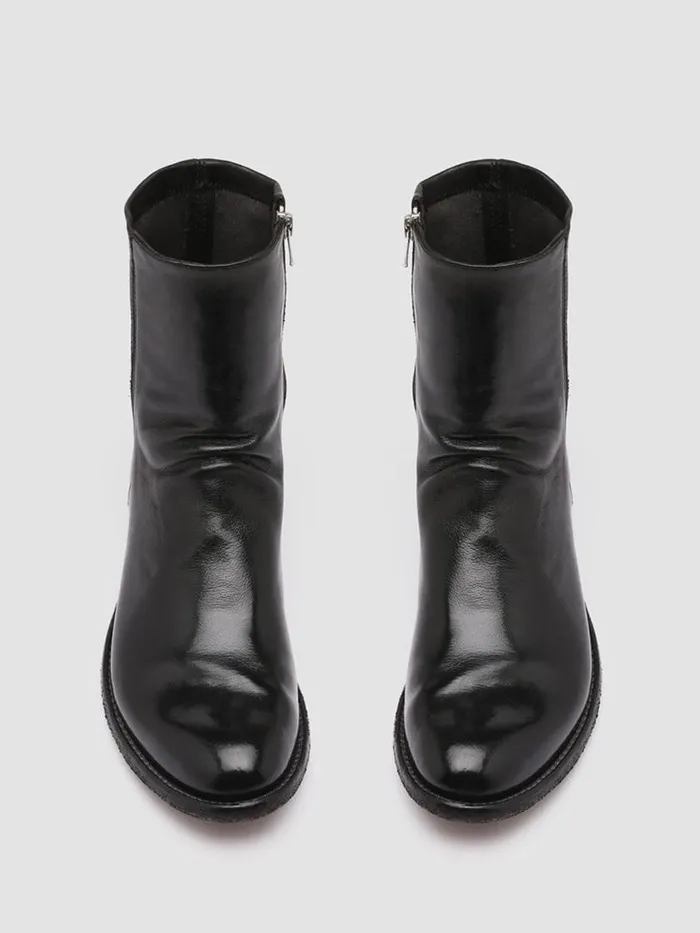 Officine Creative Boots and Booties LEXIKON 135 Nero Black Leather Booties 8211 Women Officine Creative Boots and Booties LEXIKON 135 Nero Black Leather Booties 8211 Women