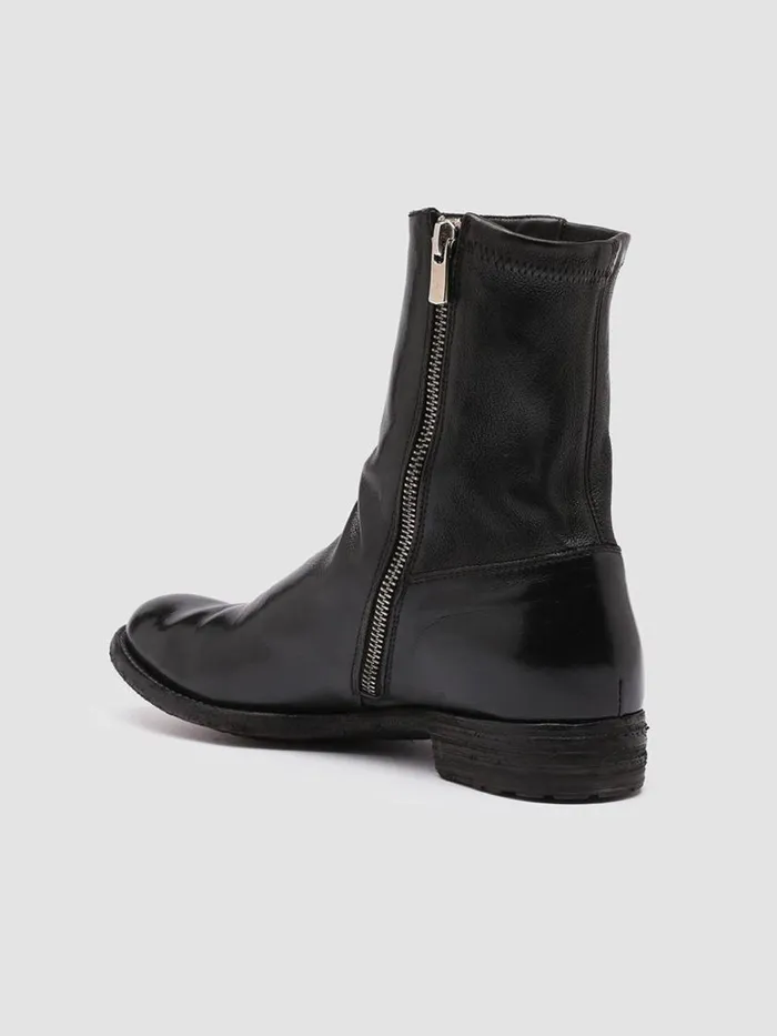 Officine Creative Boots and Booties LEXIKON 135 Nero Black Leather Booties 8211 Women Officine Creative Boots and Booties LEXIKON 135 Nero Black Leather Booties 8211 Women