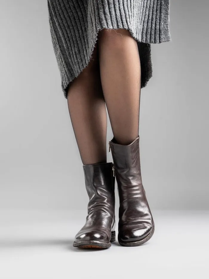 Officine Creative Boots and Booties LEXIKON 135 Nero Black Leather Booties 8211 Women Officine Creative Boots and Booties LEXIKON 135 Nero Black Leather Booties 8211 Women