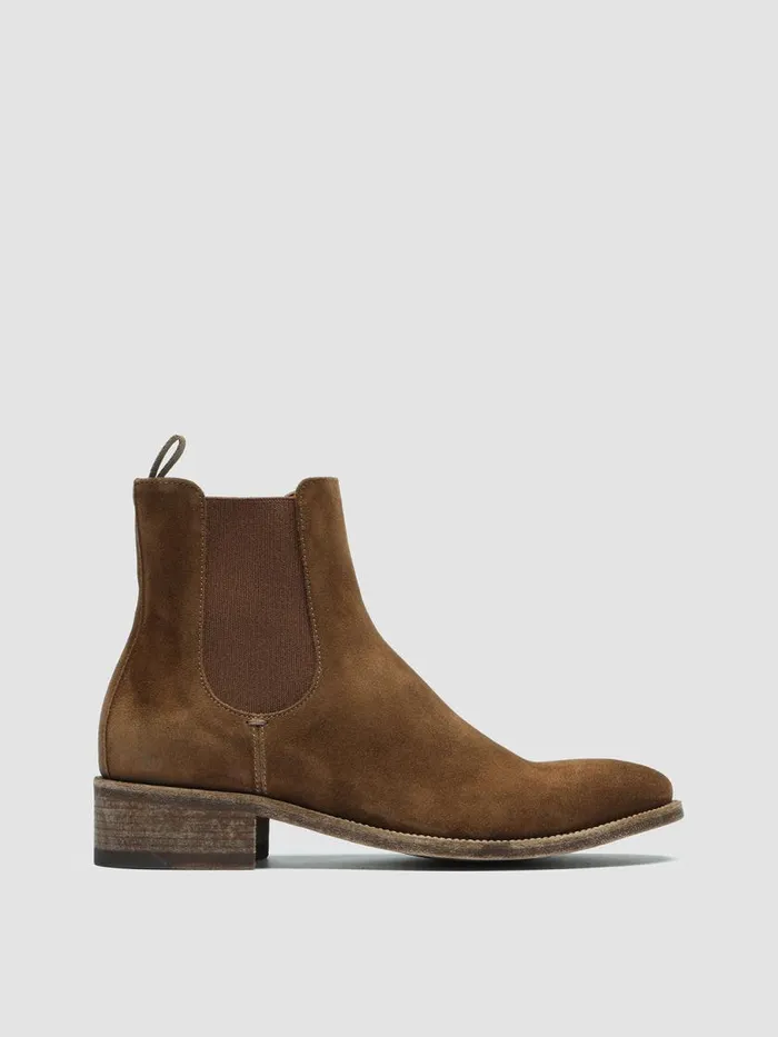 Officine Creative Boots and Booties SELINE 029 Cubano BrownSuede Chelsea Boots 8211 Women Officine Creative Boots and Booties SELINE 029 Cubano BrownSuede Chelsea Boots 8211 Women
