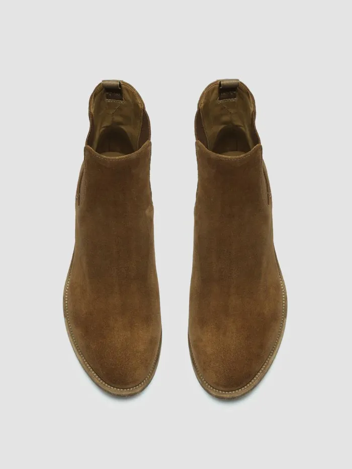 Officine Creative Boots and Booties SELINE 029 Cubano BrownSuede Chelsea Boots 8211 Women