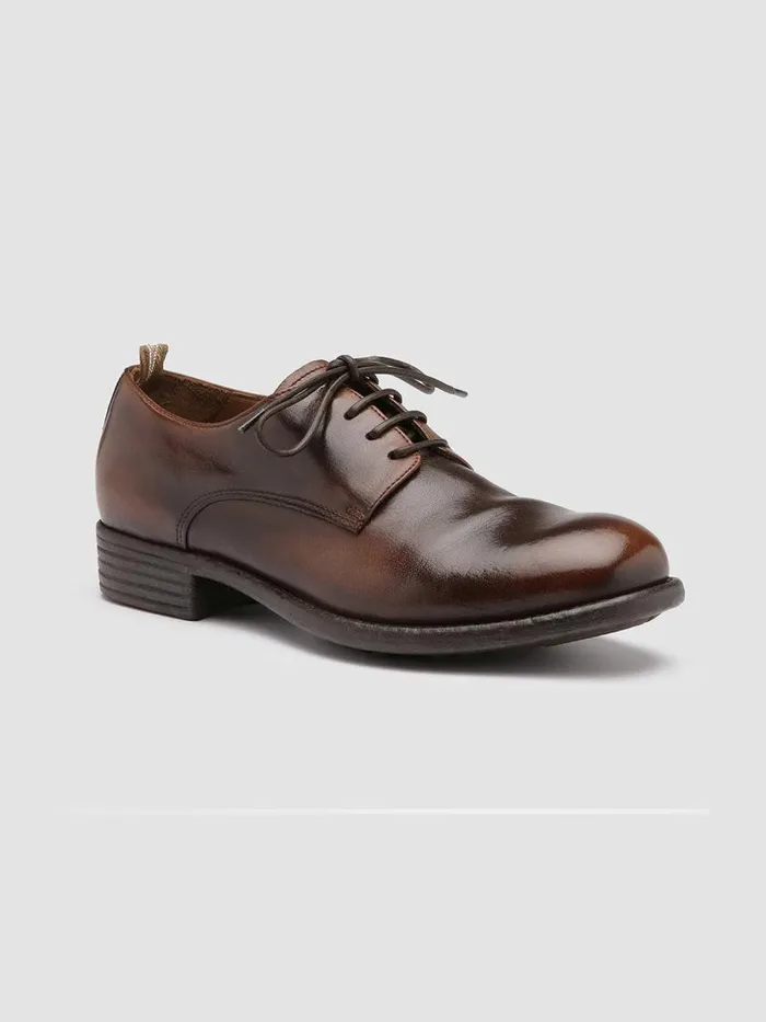 Officine Creative Derbies and Oxfords CALIXTE 001 TMoro Brown Leather Derby Shoes 8211 Women Officine Creative Derbies and Oxfords CALIXTE 001 TMoro Brown Leather Derby Shoes 8211 Women