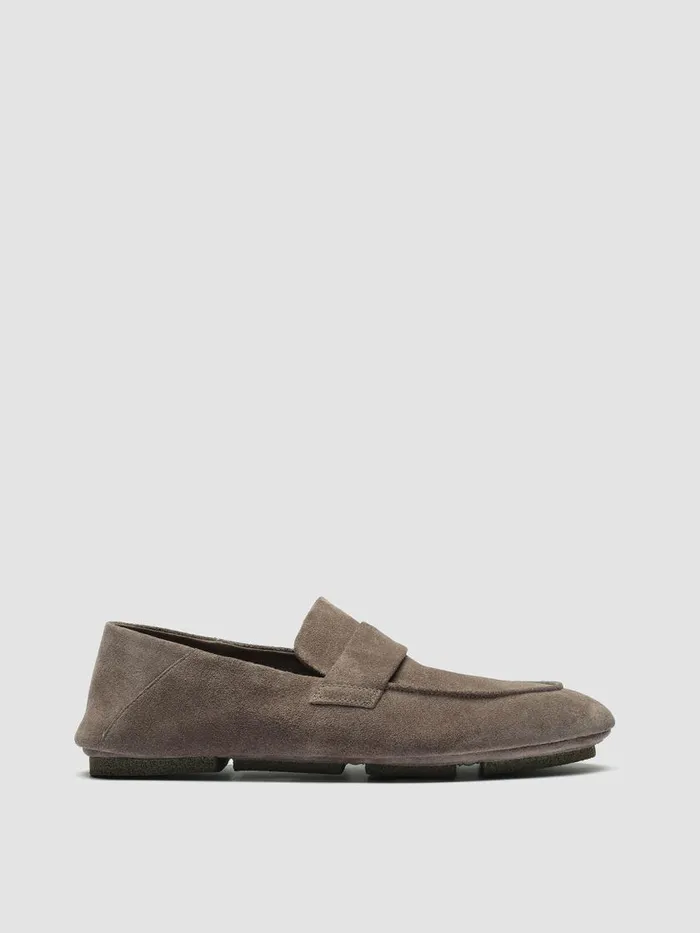 Officine Creative Loafers CSIDE 001 Otter Taupe Suede Loafers 8211 Men