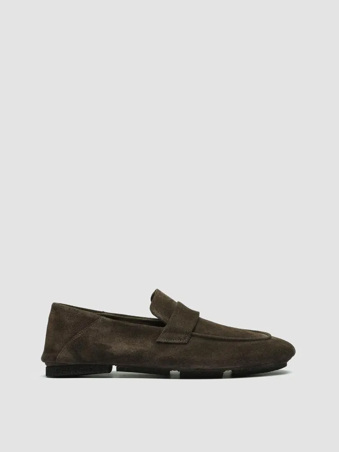 Officine Creative Loafers CSIDE 001 Testa Di Moro Brown Suede Loafers 8211 Men Officine Creative Loafers CSIDE 001 Testa Di Moro Brown Suede Loafers 8211 Men