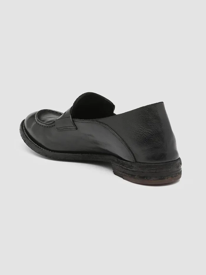 Officine Creative Loafers LEXIKON 516 Nero Black Leather Loafers 8211 Women