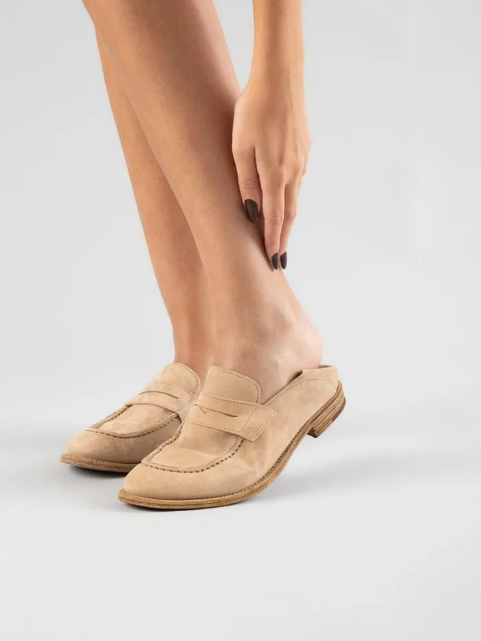 Officine Creative Loafers LEXIKON 516 Toasted Brown Suede Loafers 8211 Women Officine Creative Loafers LEXIKON 516 Toasted Brown Suede Loafers 8211 Women
