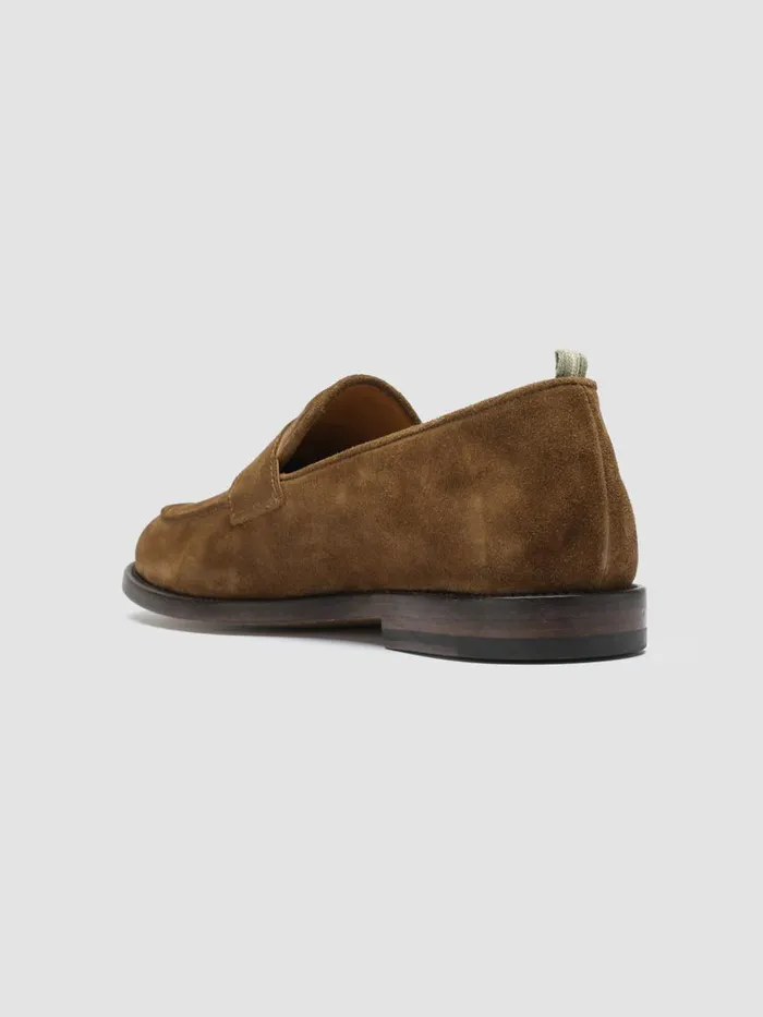 Officine Creative Loafers OPERA 001 Toscano Brown Suede Penny Loafers 8211 Men Officine Creative Loafers OPERA 001 Toscano Brown Suede Penny Loafers 8211 Men