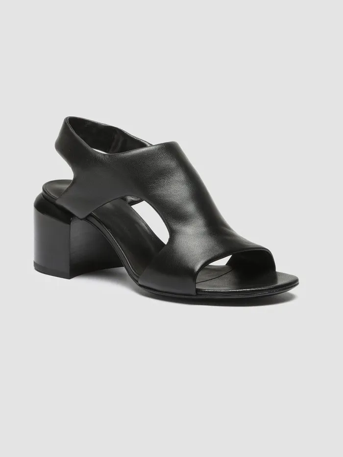 Officine Creative Sandals ETHEL 013 Nero Black Leather Sandals 8211 Women