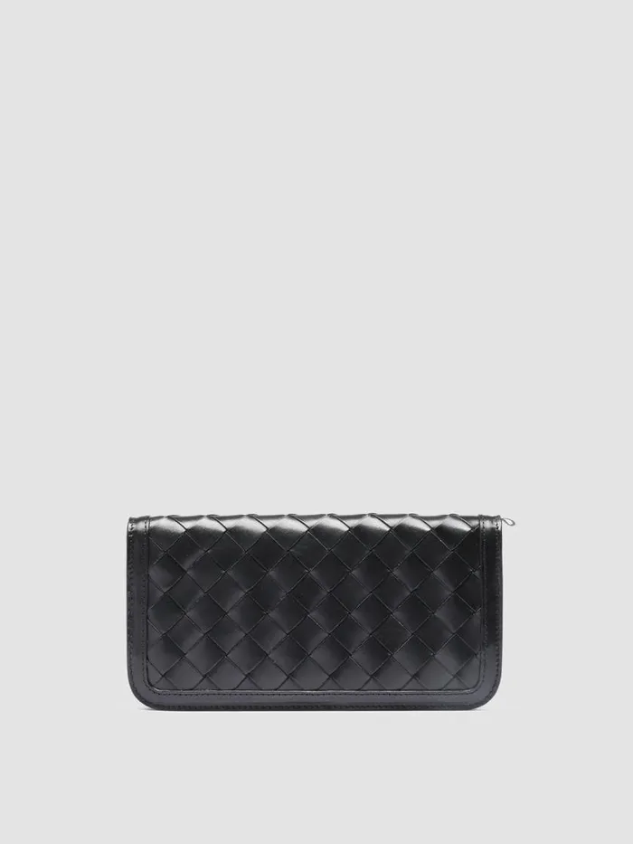 Officine Creative Wallets BERGE 101 Nero Black Leather Wallet 8211 Men