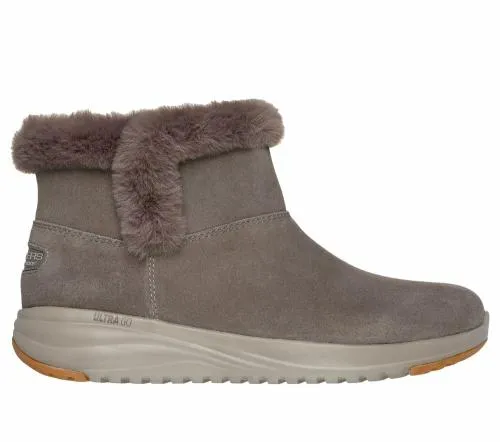 OntheGO Stellar8211 Cozy Step Dark Taupe Women SKECHERS SlipOn