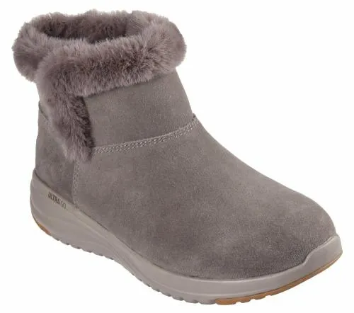 OntheGO Stellar8211 Cozy Step Dark Taupe Women SKECHERS SlipOn