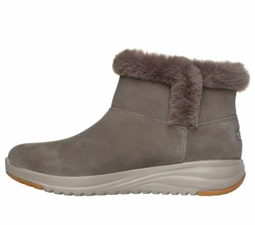 OntheGO Stellar8211 Cozy Step Dark Taupe Women SKECHERS SlipOn