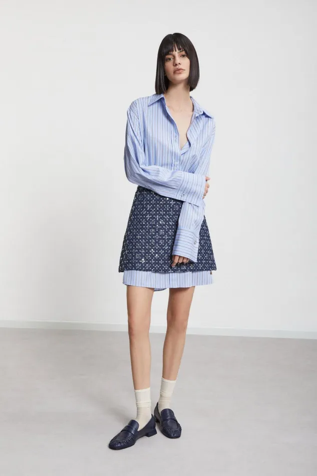 Ottod039Ame Cotton Shirt Women Dresses