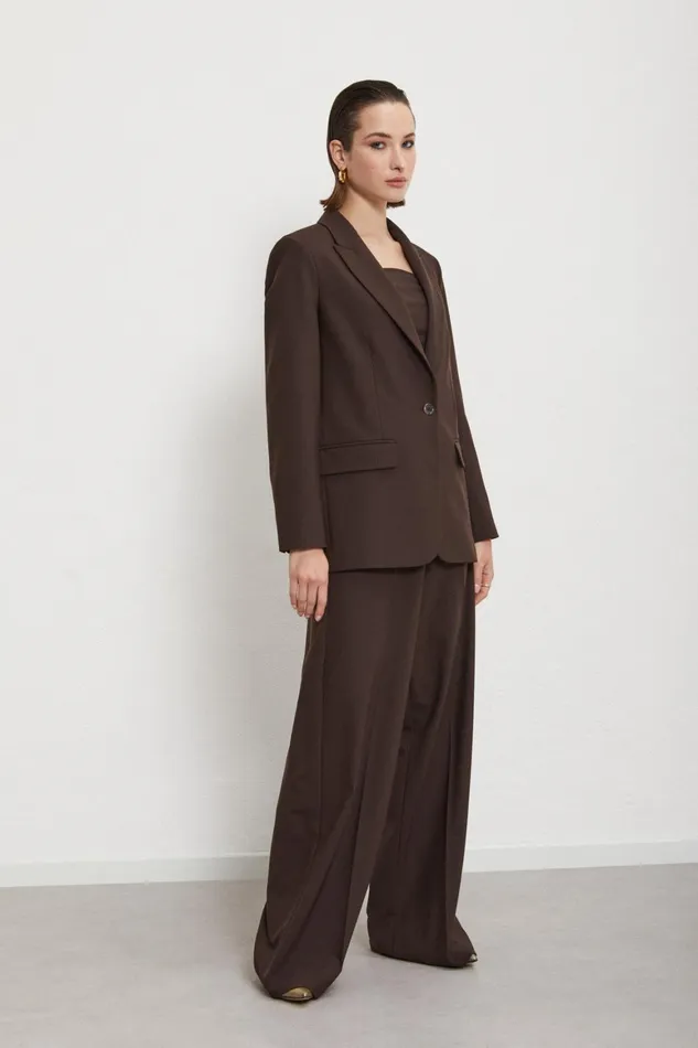 Ottod039Ame Jacket With 1 Button Women Blazers and Jackets
