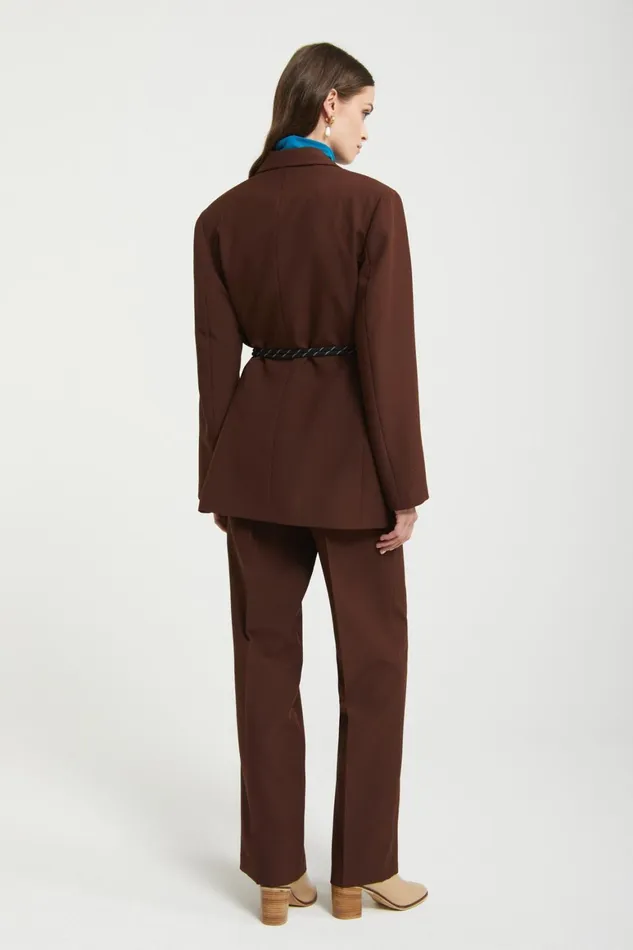 Ottod039Ame Jacket With Belt Women Blazers and Jackets