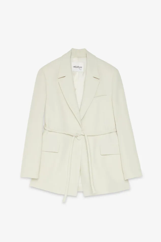 Ottod039Ame Jacket With Belt Women Blazers and Jackets