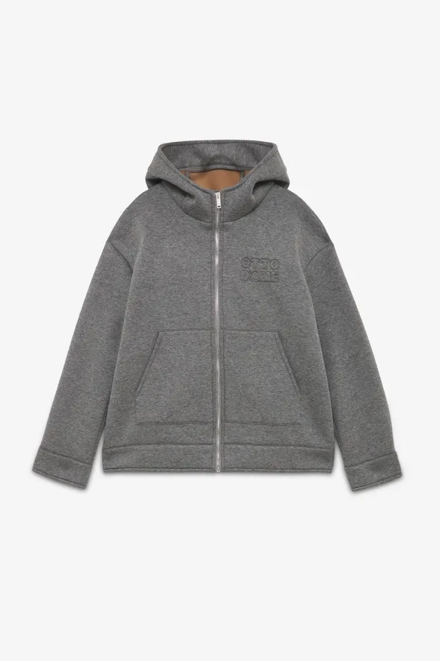 Ottod039Ame Jacket With Embroidery And Hood Women Coats
