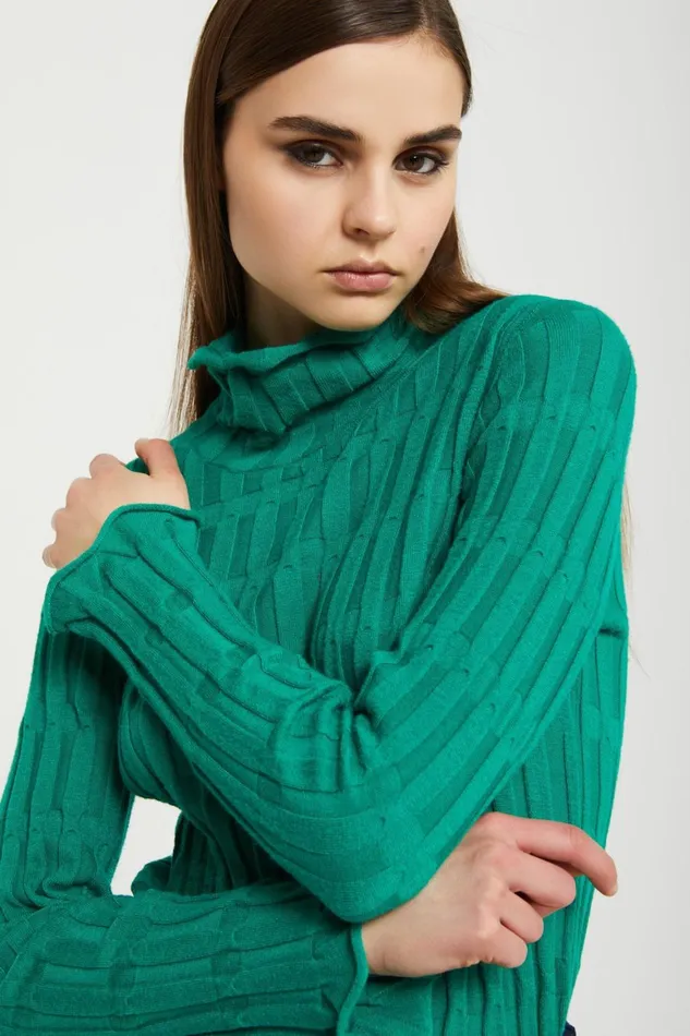 Ottod039Ame Jumper With 3D Effect Women Knitwear and TShirts