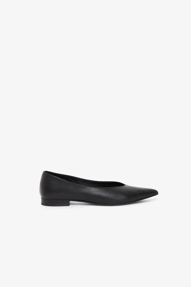 Ottod039Ame Leather Pointedtoe Ballet Flats Women Shoes